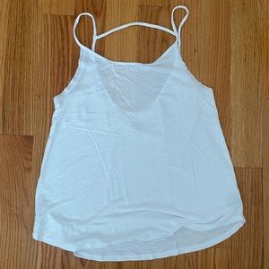 White tank top